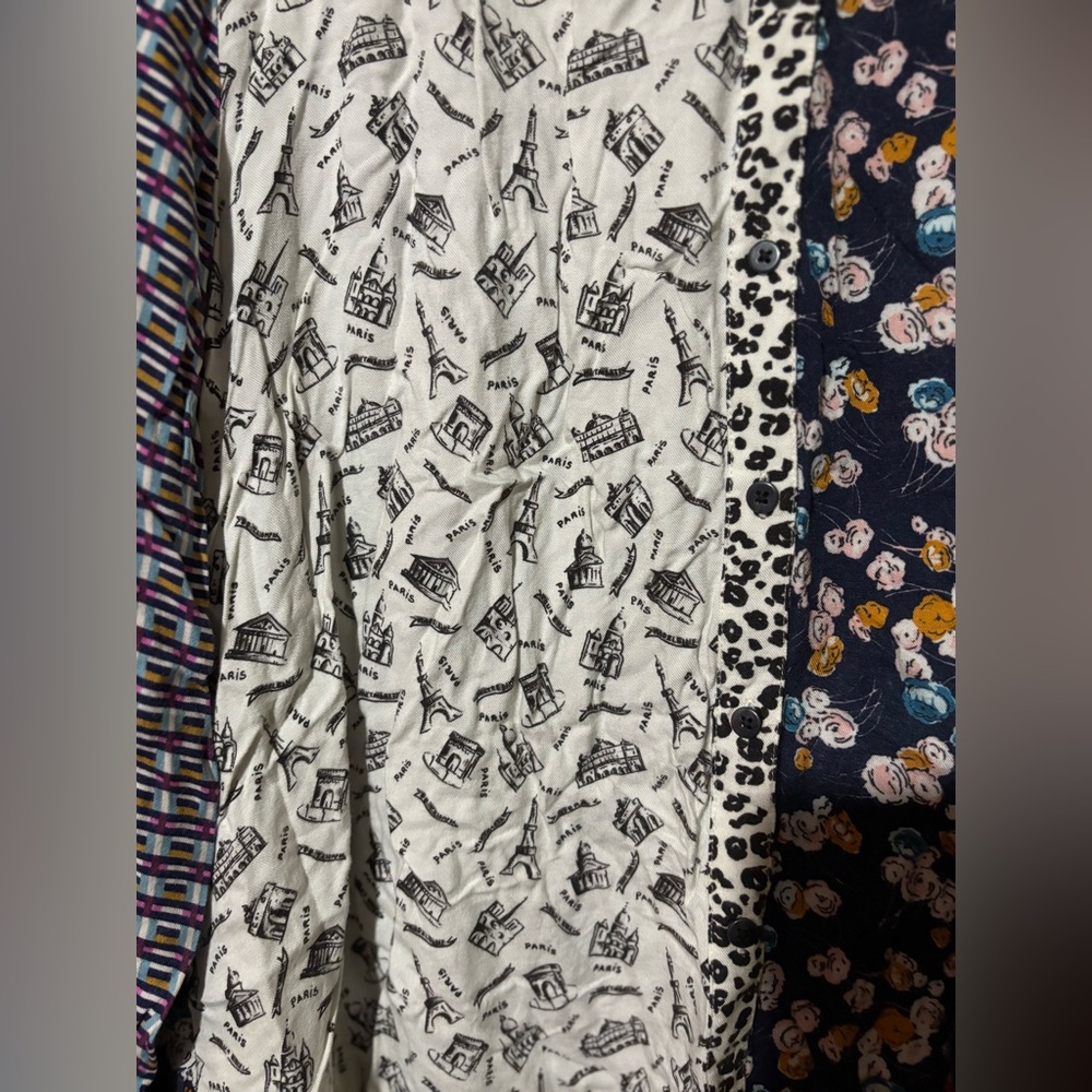 Maeve Fern button down mixed print ✨ - Picture 4 of 8